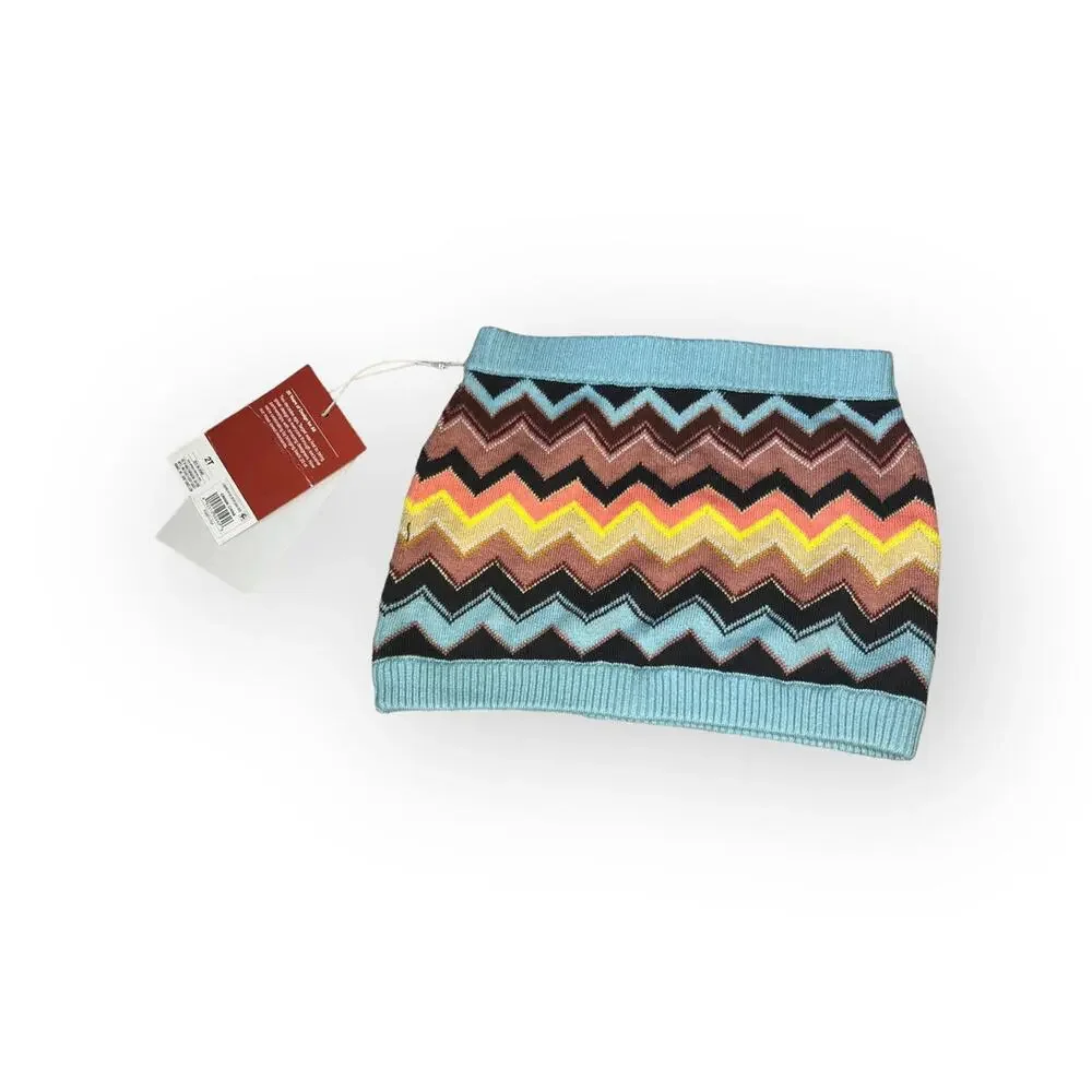 Missoni Target Collab Sweater Knit Pocket Mini Skirt